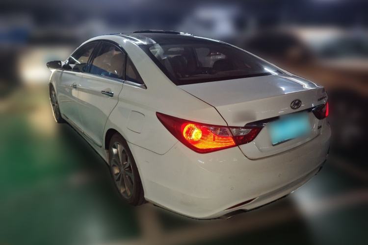 Used Hyundai Sonata 2014 2.4L Automatic Luxury Version China IV Standard Rear Left 45 Deg