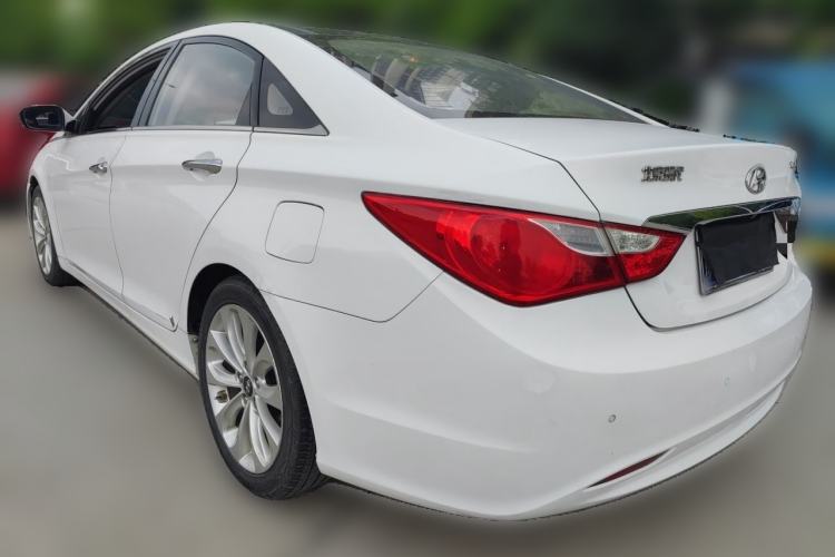 Used Hyundai Sonata 2014 2.0L Automatic Prestige Edition Rear Left 45 Deg