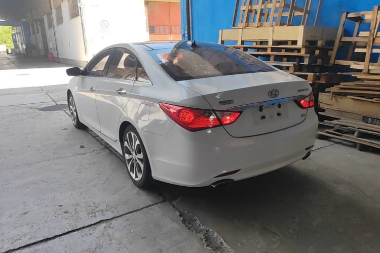 Used Hyundai Sonata 2014 2.4L Automatic Luxury Version China V Standard Rear Left 45 Deg