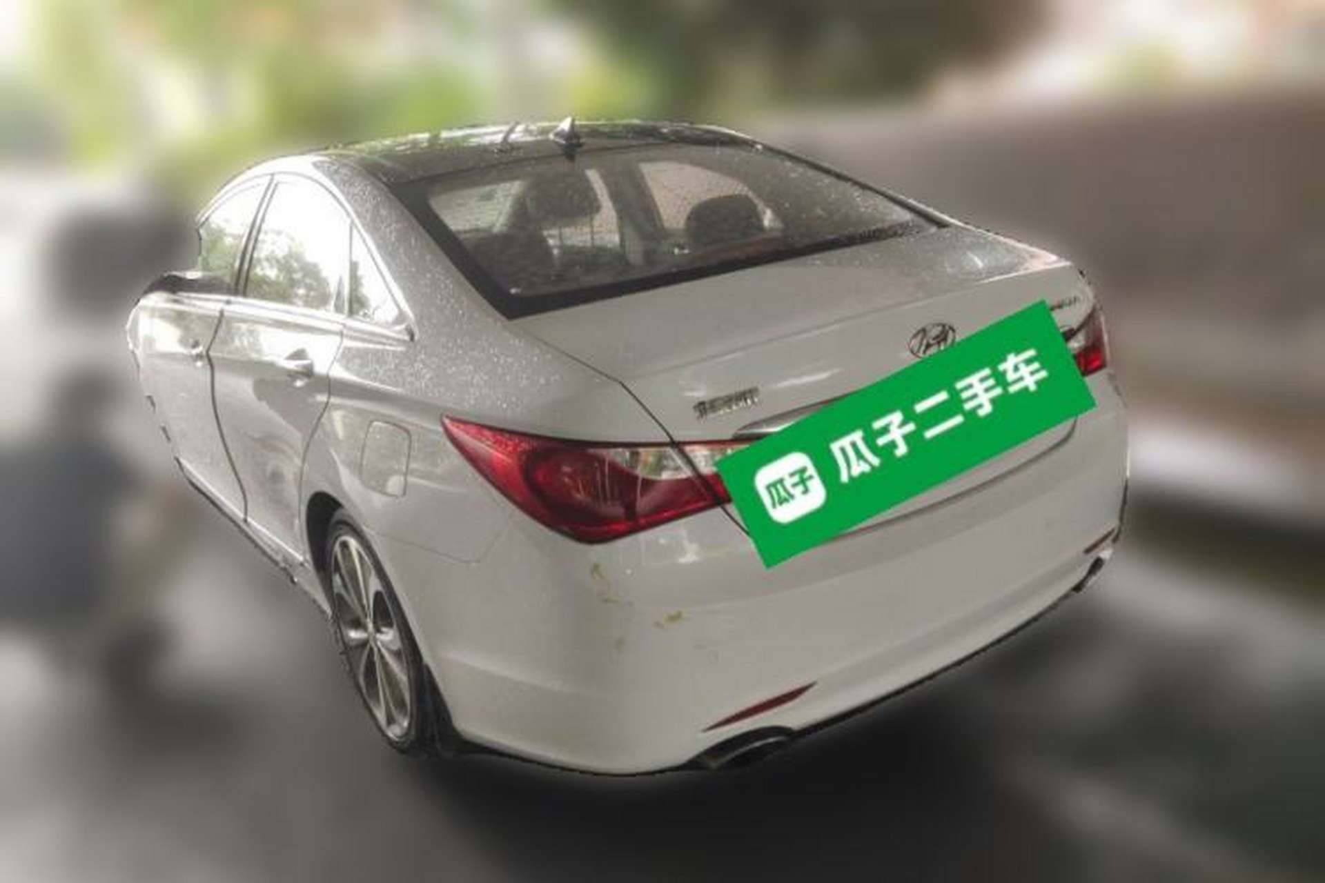 Used Hyundai Sonata 2014 2.4L Automatic Leading Edition China V Standard Rear Left 45 Deg