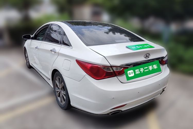 Used Hyundai Sonata 2014 2.4L Automatic Leading Edition China IV Standard Rear Left 45 Deg