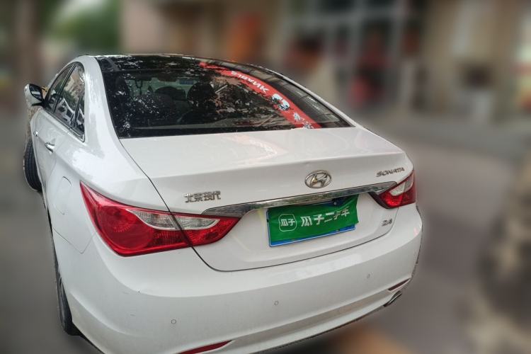 Used Hyundai Sonata 2014 2.4L Automatic Leading Edition China IV Standard Rear Left 45 Deg