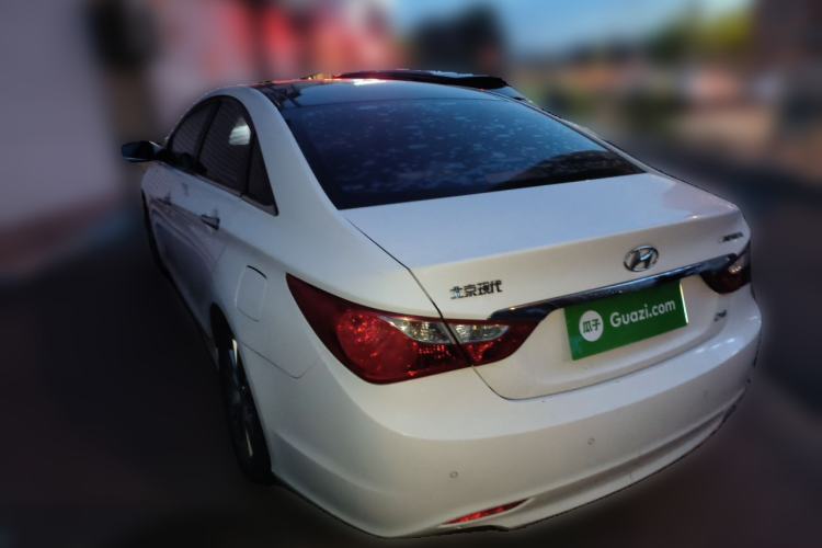Used Hyundai Sonata 2014 2.4L Automatic Leading Edition China IV Standard Rear Left 45 Deg