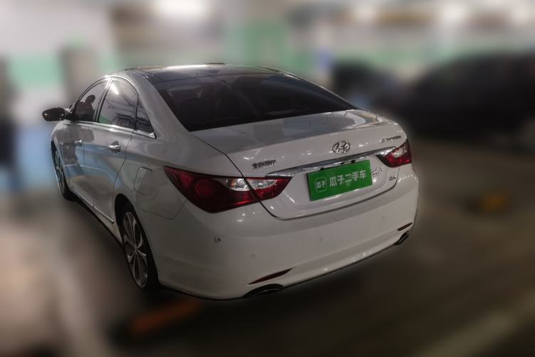 Used Hyundai Sonata 2014 2.4L Automatic Luxury Version China IV Standard Rear Left 45 Deg