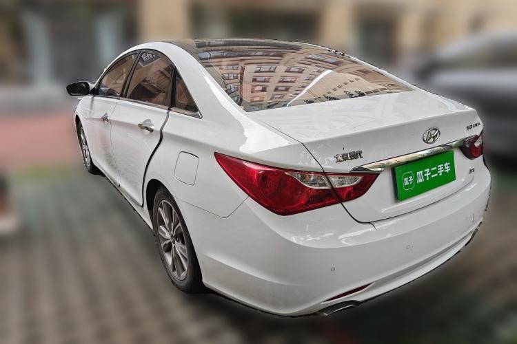 Used Hyundai Sonata 2014 2.4L Automatic Leading Edition China IV Standard Rear Left 45 Deg