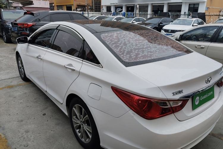 Used Hyundai Sonata 2014 2.4L Automatic Leading Edition China IV Standard Rear Left 45 Deg