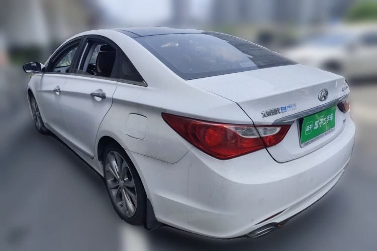 Used Hyundai Sonata 2014 2.4L Automatic Luxury Version China IV Standard Rear Left 45 Deg