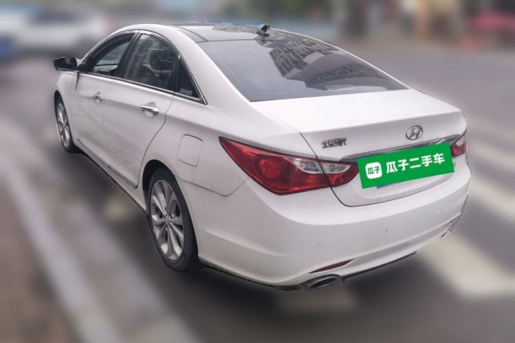 Used Hyundai Sonata 2014 2.4L Automatic Luxury Version China IV Standard Rear Left 45 Deg