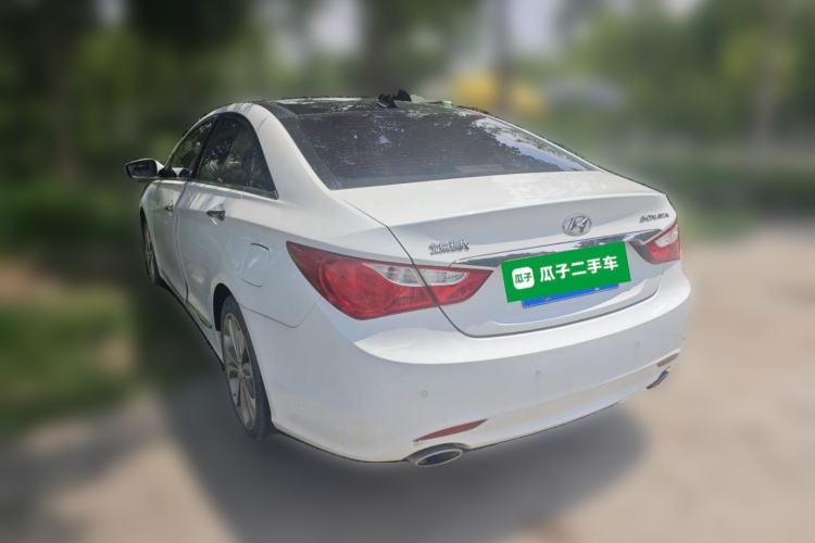 Used Hyundai Sonata 2014 2.0L Automatic Prestige Edition Rear Left 45 Deg