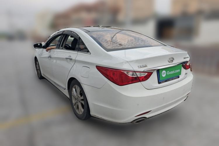 Used Hyundai Sonata 2014 2.4L Automatic Leading Edition China IV Standard Rear Left 45 Deg