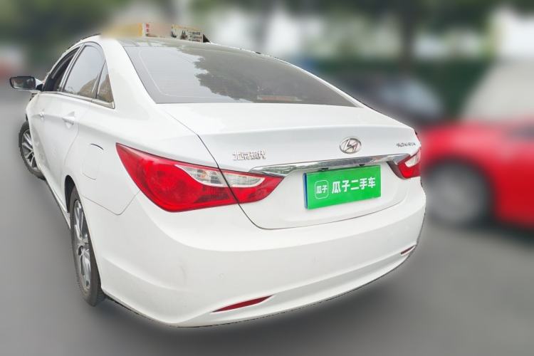 Used Hyundai Sonata 2014 2.0L Automatic Leading Edition Rear Left 45 Deg