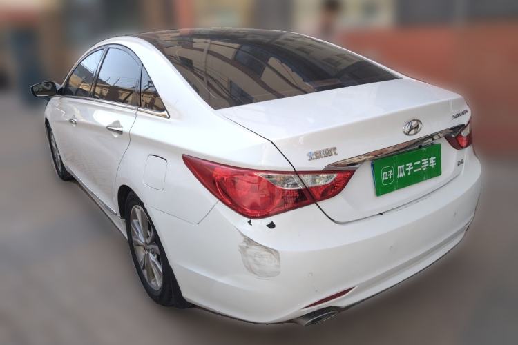 Used Hyundai Sonata 2014 2.4L Automatic Leading Edition China IV Standard Rear Left 45 Deg