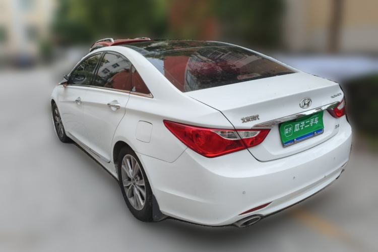 Used Hyundai Sonata 2014 2.4L Automatic Leading Edition China IV Standard Rear Left 45 Deg