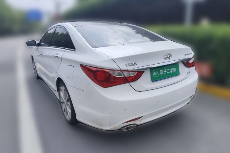 Used Hyundai Sonata 2014 2.4L Automatic Luxury Version China V Standard Rear Left 45 Deg