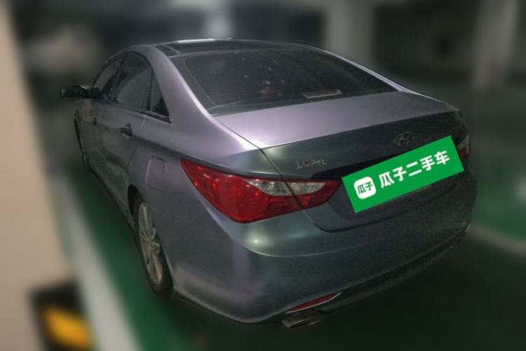 Used Hyundai Sonata 2014 2.4L Automatic Leading Edition China IV Standard Rear Left 45 Deg