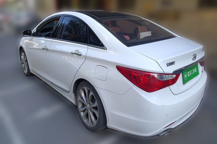 Used Hyundai Sonata 2014 2.4L Automatic Luxury Version China V Standard Rear Left 45 Deg