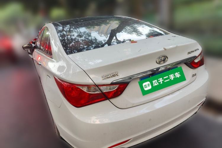 Used Hyundai Sonata 2014 2.4L Automatic Leading Edition China IV Standard Rear Left 45 Deg
