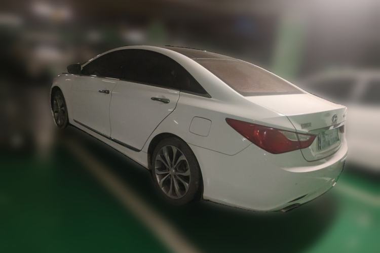 Used Hyundai Sonata 2014 2.0L Automatic Prestige Edition Rear Left 45 Deg