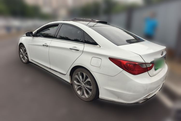 Used Hyundai Sonata 2014 2.4L Automatic Luxury Version China IV Standard Rear Left 45 Deg