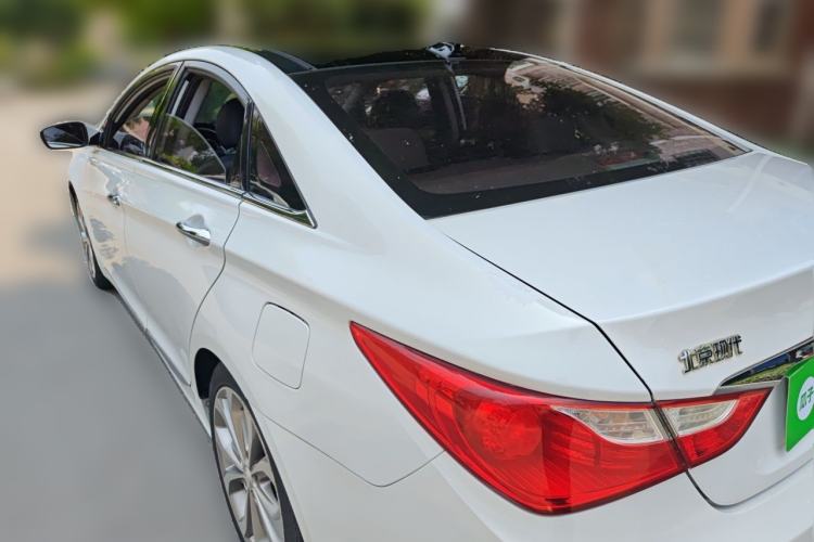 Used Hyundai Sonata 2014 2.4L Automatic Luxury Version China V Standard Rear Left 45 Deg