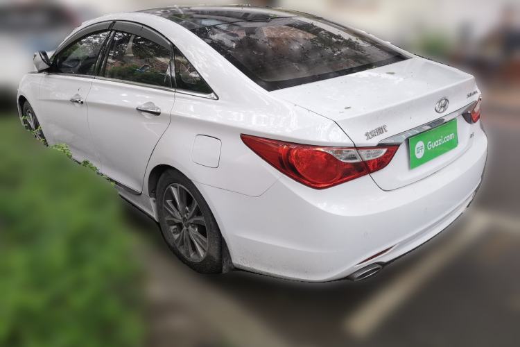 Used Hyundai Sonata 2014 2.4L Automatic Leading Edition China IV Standard Rear Left 45 Deg
