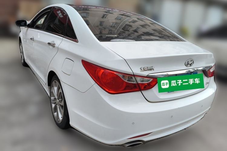 Used Hyundai Sonata 2014 2.4L Automatic Luxury Version China IV Standard Rear Left 45 Deg