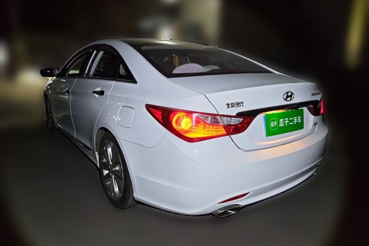 Used Hyundai Sonata 2014 2.4L Automatic Luxury Version China V Standard Rear Left 45 Deg