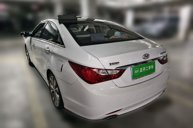 Used Hyundai Sonata 2014 2.0L Automatic Prestige Edition Rear Left 45 Deg