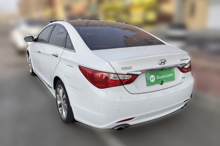 Used Hyundai Sonata 2014 2.4L Automatic Luxury Version China IV Standard Rear Left 45 Deg