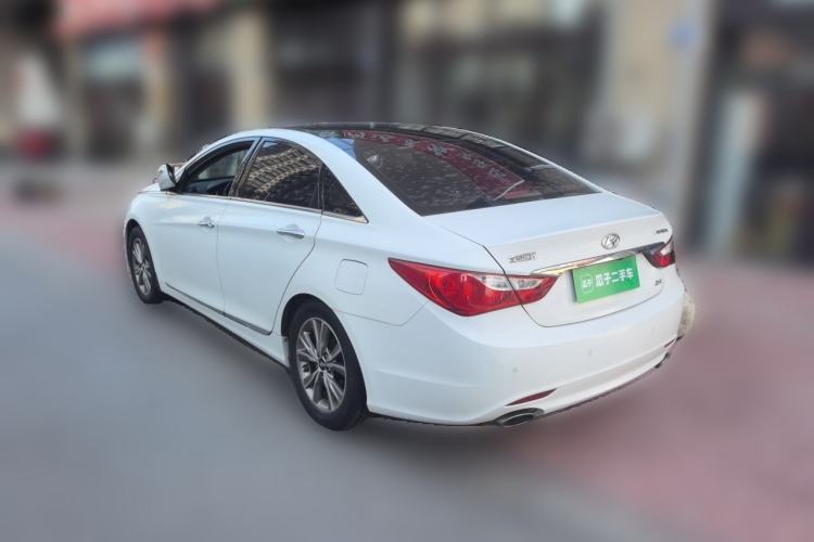 Used Hyundai Sonata 2014 2.4L Automatic Leading Edition China IV Standard Rear Left 45 Deg