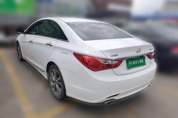 Used Hyundai Sonata 2014 2.4L Automatic Leading Edition China IV Standard Rear Left 45 Deg