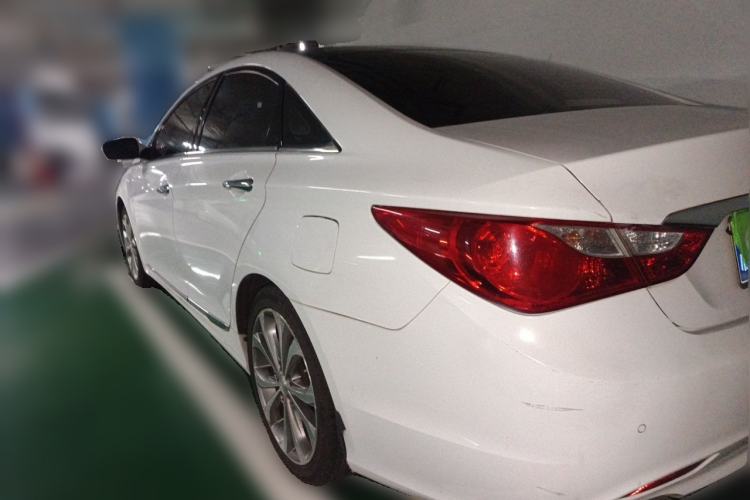 Used Hyundai Sonata 2014 2.0L Automatic Prestige Edition Rear Left 45 Deg