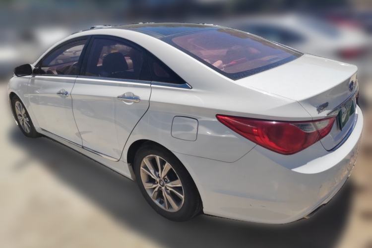 Used Hyundai Sonata 2014 2.4L Automatic Leading Edition China IV Standard Rear Left 45 Deg