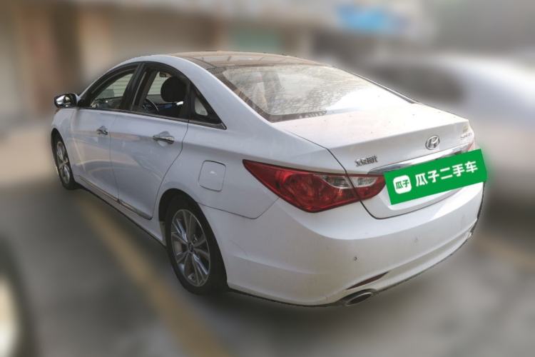 Used Hyundai Sonata 2014 2.4L Automatic Leading Edition China IV Standard Rear Left 45 Deg