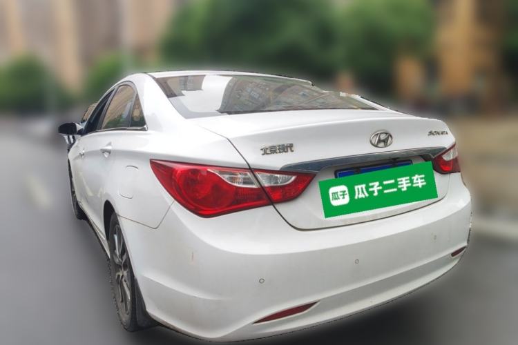 Used Hyundai Sonata 2014 2.0L Automatic Leading Edition Rear Left 45 Deg