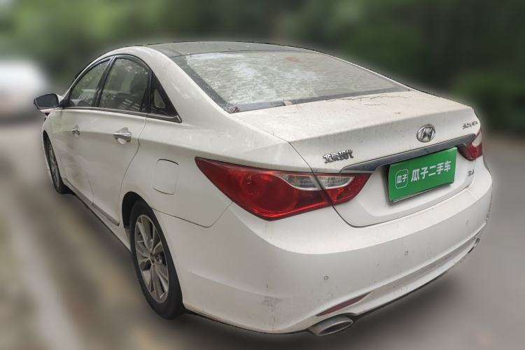 Used Hyundai Sonata 2014 2.4L Automatic Leading Edition China IV Standard Rear Left 45 Deg