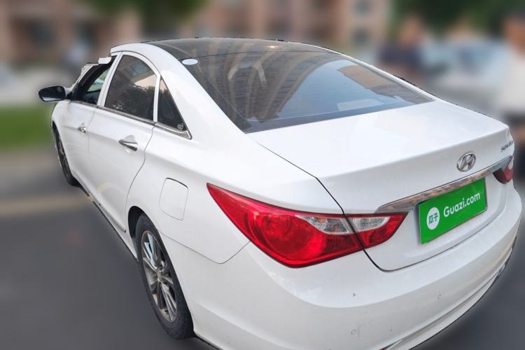 Used Hyundai Sonata 2014 2.4L Automatic Leading Edition China IV Standard Rear Left 45 Deg