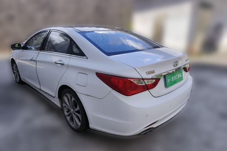 Used Hyundai Sonata 2014 2.0L Automatic Prestige Edition Rear Left 45 Deg