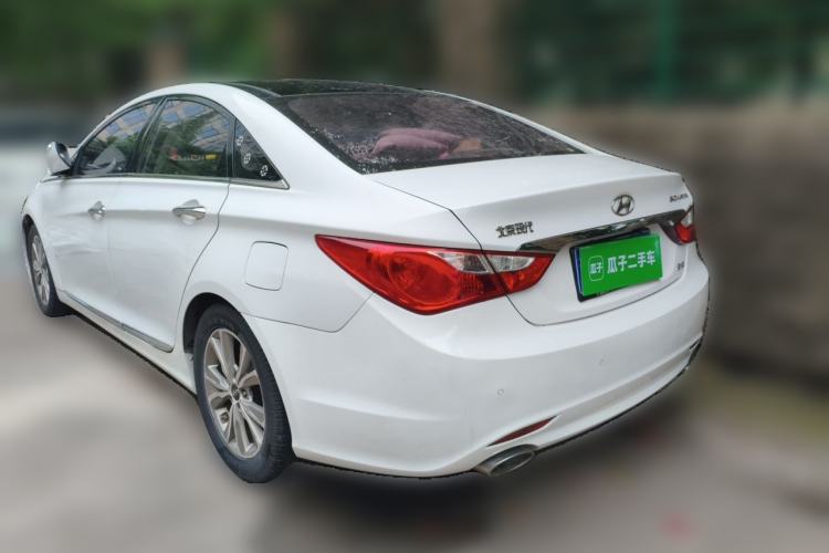 Used Hyundai Sonata 2014 2.4L Automatic Leading Edition China IV Standard Rear Left 45 Deg