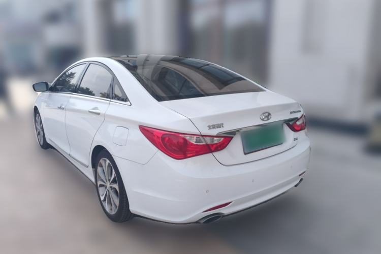 Used Hyundai Sonata 2014 2.4L Automatic Luxury Version China IV Standard Rear Left 45 Deg