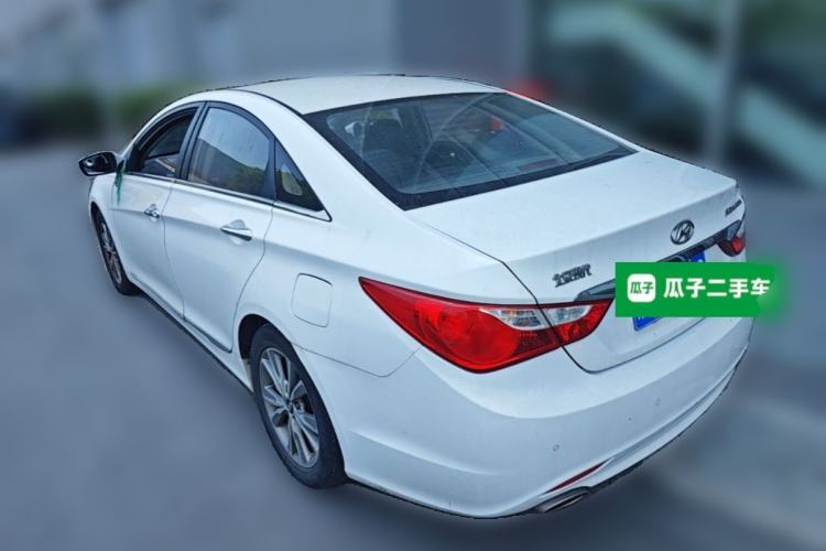Used Hyundai Sonata 2014 2.0L Automatic Luxury Edition Rear Left 45 Deg