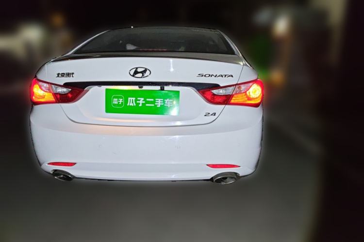 Used Hyundai Sonata 2014 2.4L Automatic Luxury Version China V Standard Rear