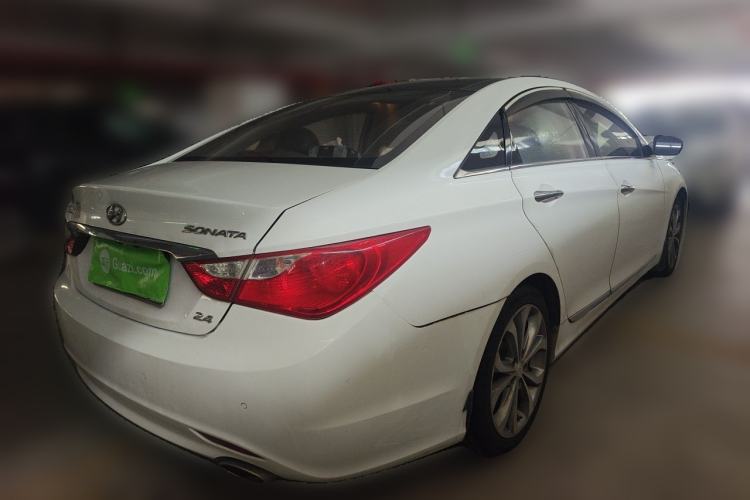 Used Hyundai Sonata 2014 2.4L Automatic Luxury Version China V Standard Rear Right 45 Deg