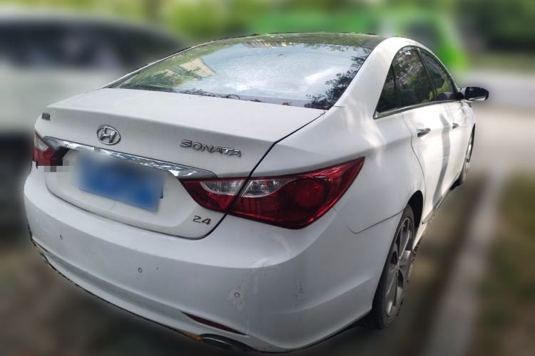 Used Hyundai Sonata 2014 2.4L Automatic Luxury Version China IV Standard Rear Right 45 Deg