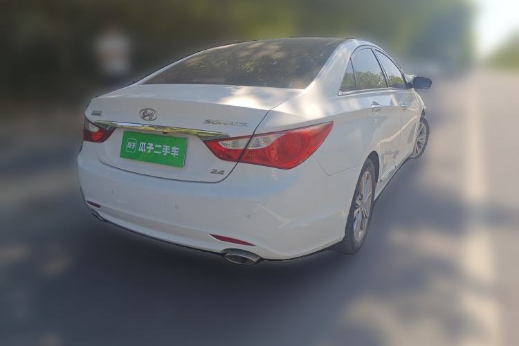 Used Hyundai Sonata 2014 2.4L Automatic Leading Edition China IV Standard Rear Right 45 Deg