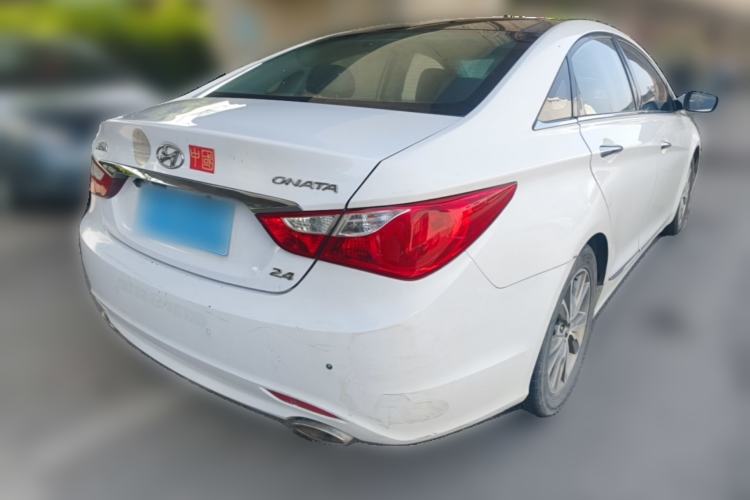 Used Hyundai Sonata 2014 2.4L Automatic Leading Edition China IV Standard Rear Right 45 Deg