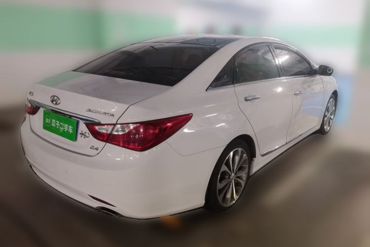 Used Hyundai Sonata 2014 2.4L Automatic Luxury Version China IV Standard Rear Right 45 Deg