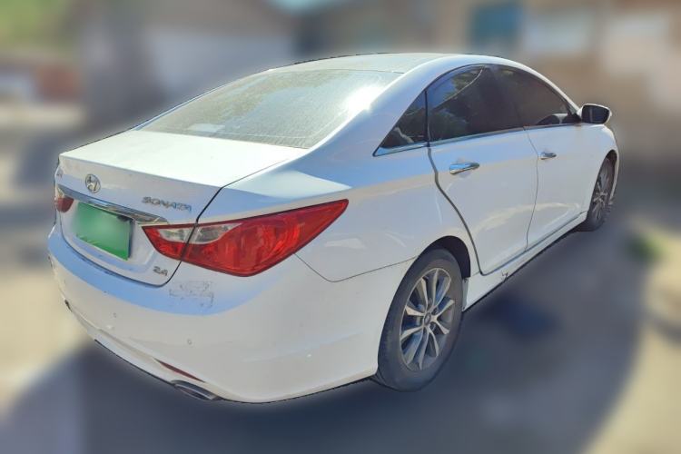 Used Hyundai Sonata 2014 2.4L Automatic Leading Edition China IV Standard Rear Right 45 Deg