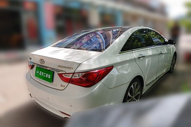 Used Hyundai Sonata 2014 2.4L Automatic Luxury Version China IV Standard Rear Right 45 Deg