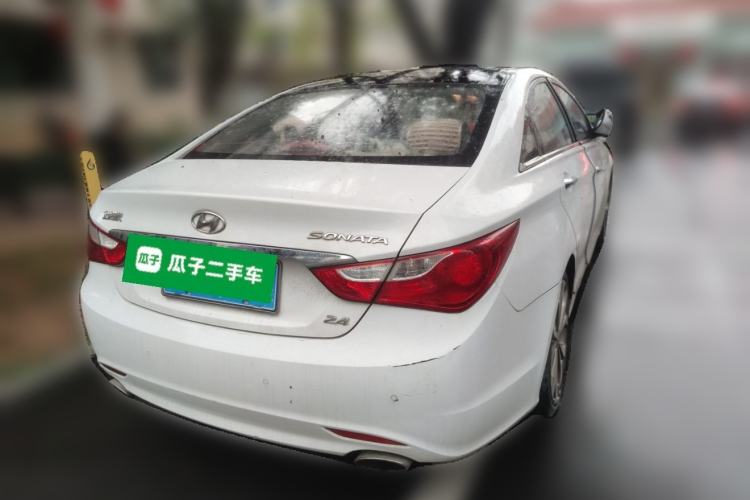 Used Hyundai Sonata 2014 2.4L Automatic Luxury Version China IV Standard Rear Right 45 Deg